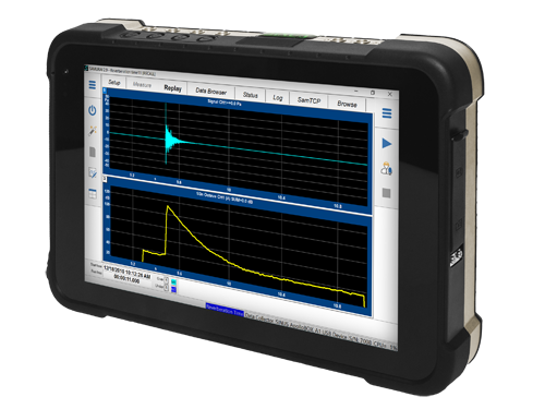 Low-power, energy-efficient analyzer for noise and vibration monitoring