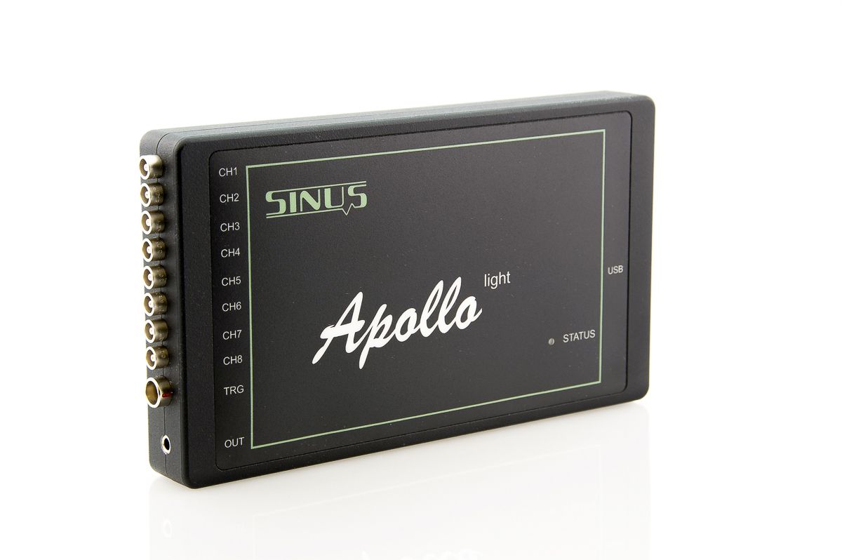 Apollo-light 8l 8-kanaliger Schall- und Vibrationsanalysator | SINUS