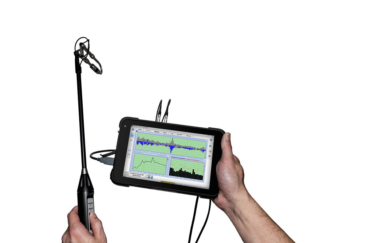 NoisePAD sound intensity analyzer | SINUS